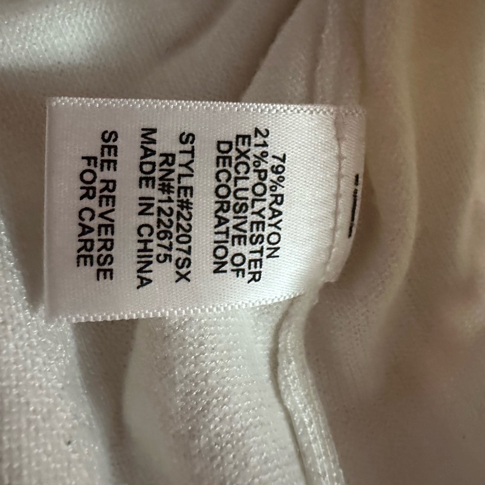 Chic Cream V-Neck Ruched Sweater - Picture 6 of 9